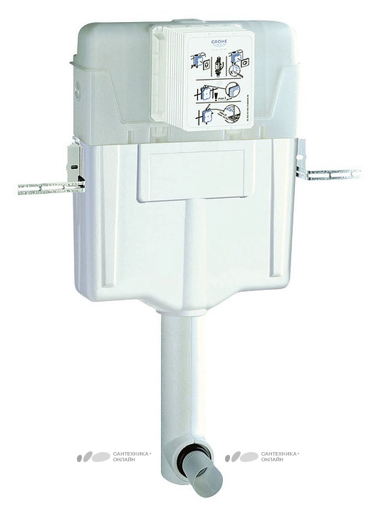 картинка Смывной бачок скрытого монтажа Grohe GD2 38661000 от магазина Сантехника.SpecialFlat